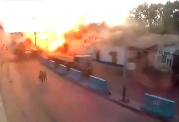 15 Kişinin Öldüğü Bombalı Saldırının Görüntüsü Ortaya Çıktı