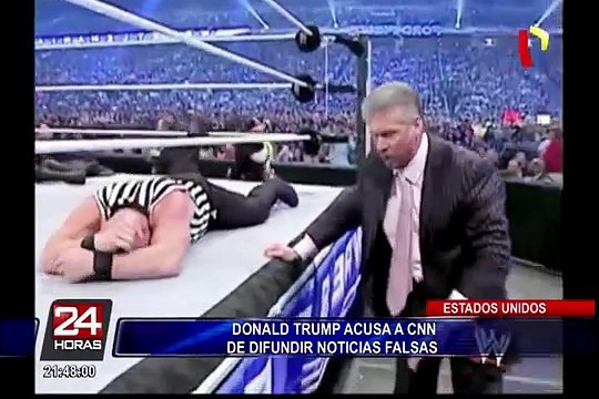 EEUU: Donald Trump acusa a CNN de difundir noticias falsas