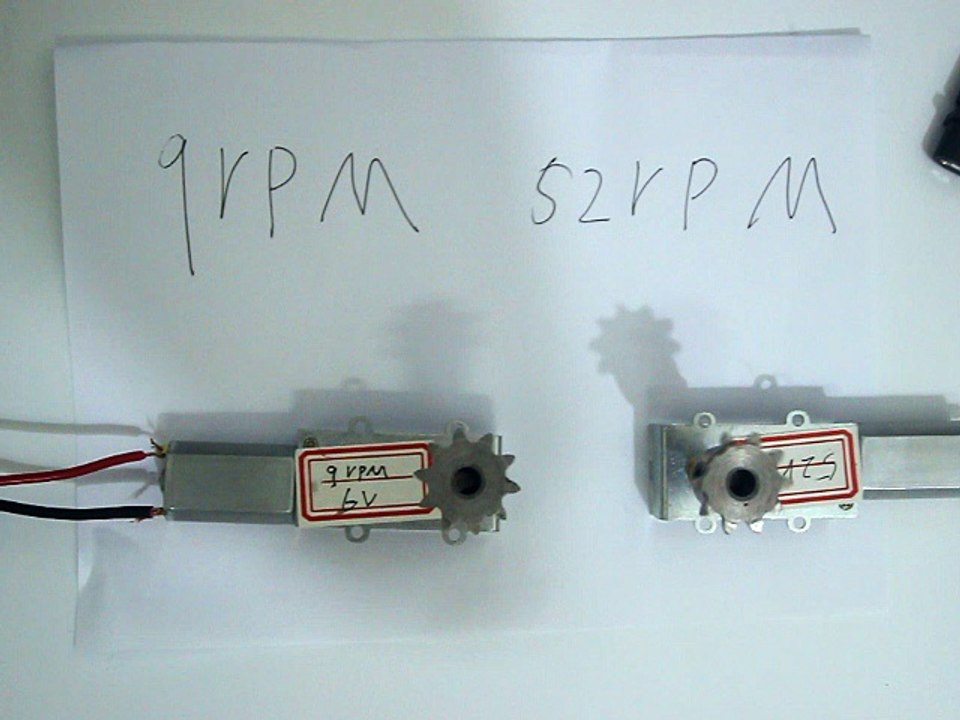 6 12V DC Gleichstrom Motor 52rpm 9rpm Geschwindigkeit vergleichen modellbau  schneckengetriebe worm gear motor steuerung