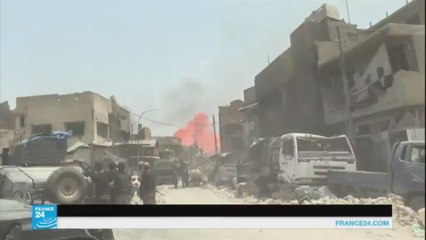 أساليب جديدة في الأمتار الأخيرة من الموصل-الجهاديون