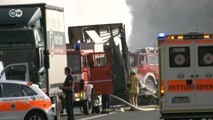 Acidente com ônibus deixa 17 mortos em autobahn na Alemanha
