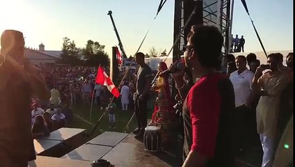 Dekho Mankirt Aulakh Naal ki Hoyi Canada Day Ute _ 1 July Toronto