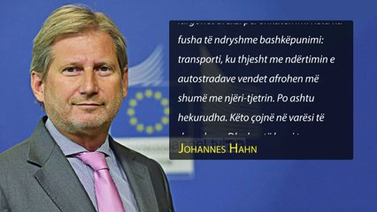 Video herunterladen: Hahn: Ballkani në rrezik - Top Channel Albania - News - Lajme