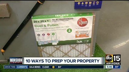 Best ways to prepare for your property for summer storms