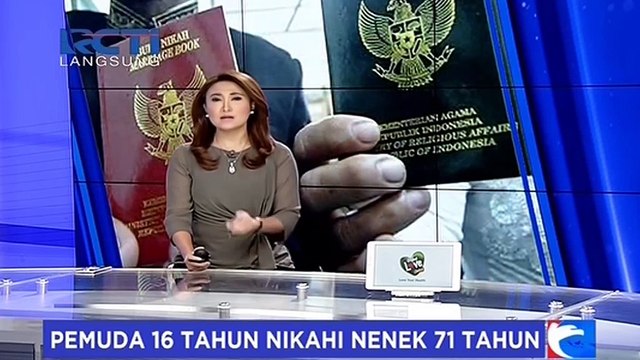 Pemuda 16 Tahun Nikahi Nenek 71 Tahun
