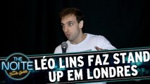 Léo Lins faz stand up em Londres