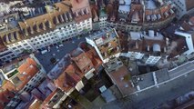 Stunning drone footage of St Gallen in Switzerland