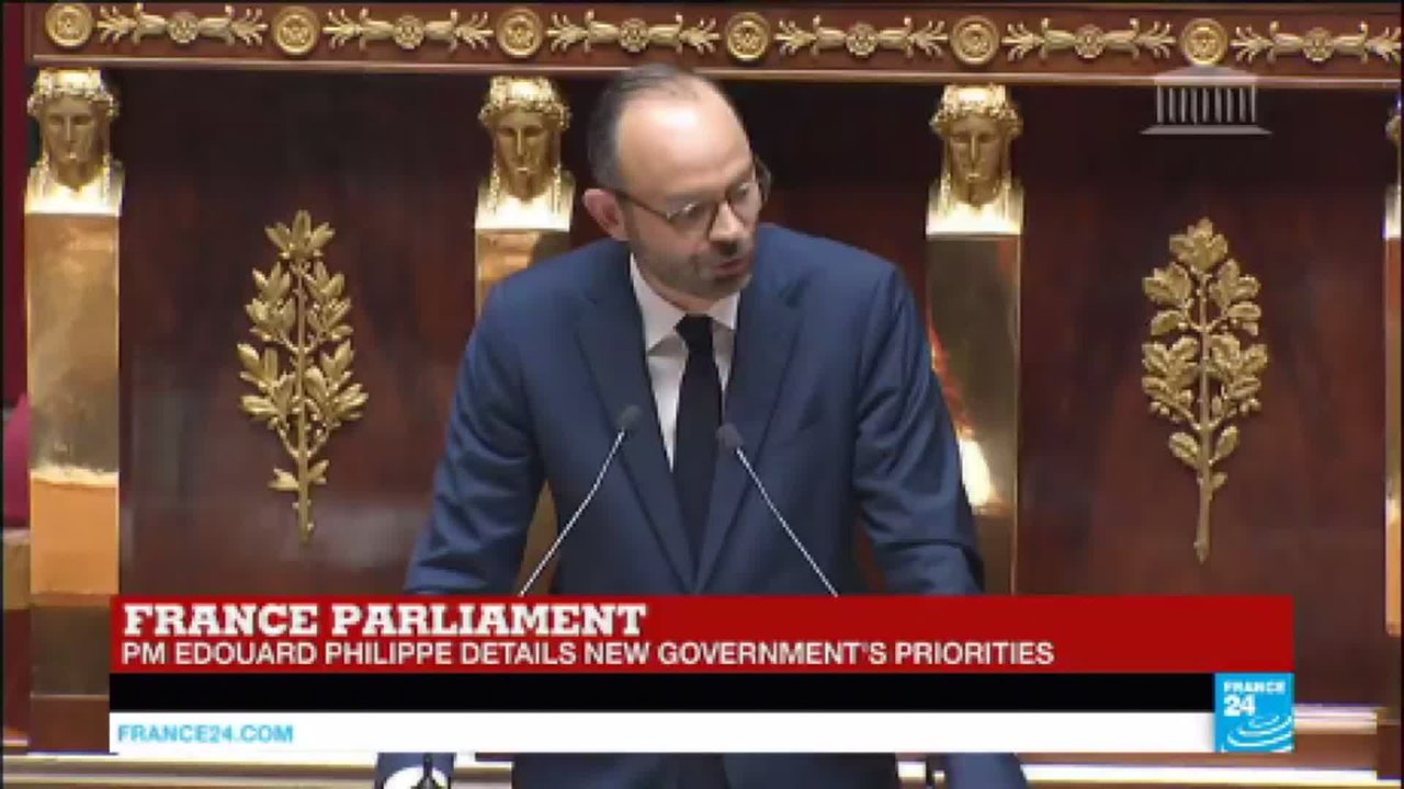 Edouard Phillipe Addresses Parliament: "Our you...