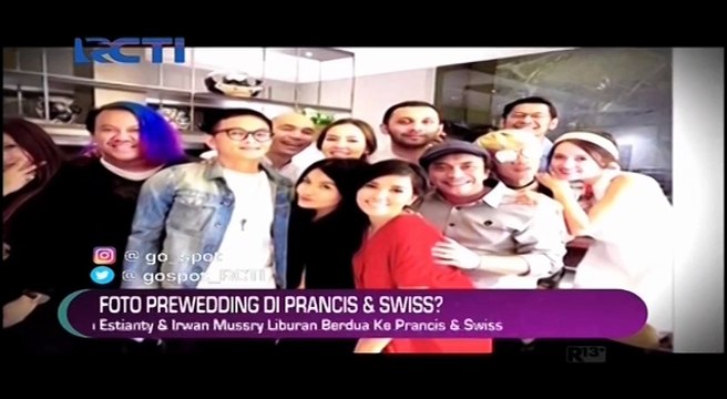 Maia dan Irwan Foto Prewedding di Prancis dan Swiss?