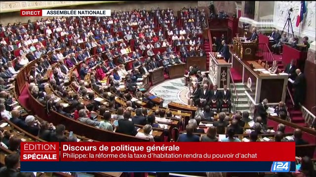 Le discours de politique générale d'Édouard Philippe à l'Assemblée nationale