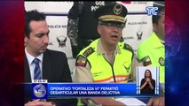 Operativo “Fortaleza VI” permitió desarticular una banda delictiva