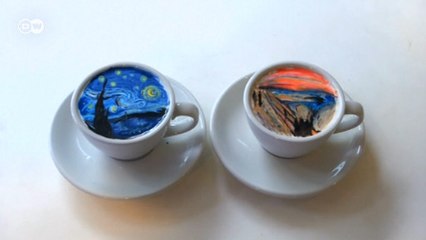 Tuvali bir fincan kahve