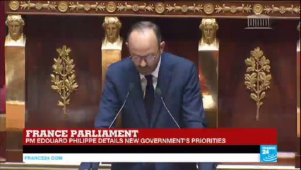 Edouard Philippe Addresses Parliament: PM sets out his economic plan