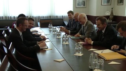 Suriye Konulu 5. Astana Toplantısı - Mistura'nın Türk Heyetiyle Görüşmesi
