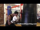 boxing prospect david thomas putting in the work - EsNews Boxing