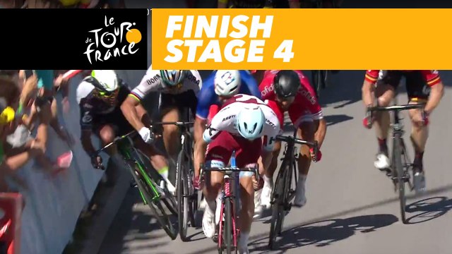 Arrivée / Finish - Étape 4 / Stage 4 - Tour de France 2017