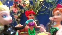 Et gelé complet sirène sirènes sœurs la natation sous-marin Disney elsa anna ariel episo