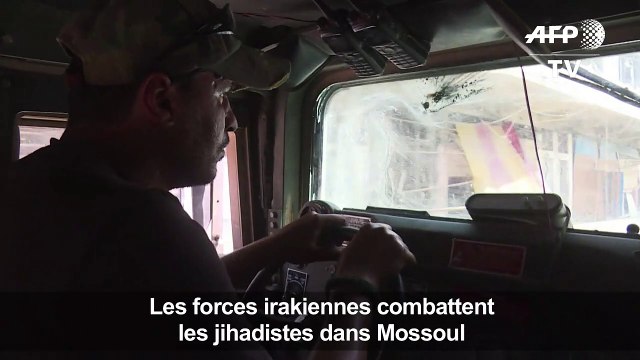 Les forces irakiennes combattent les jihadistes dans Mossoul