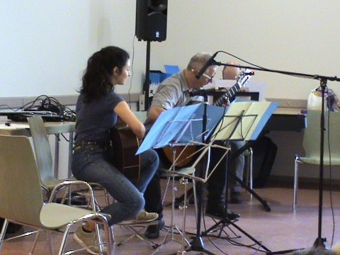 M2U02386 trio eleve et prof guitare et prof piano sur Kansas Dust in the wind