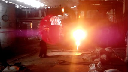 Steel Melting Shop at Star Wire India Ltd Ballabgarh Haryana (India)