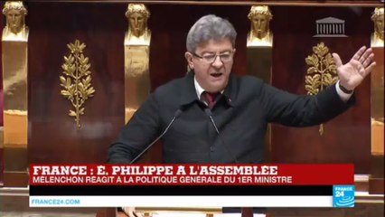 REPLAY - Discours de Jean-Luc Mélenchon à l'Assemblée Nationale