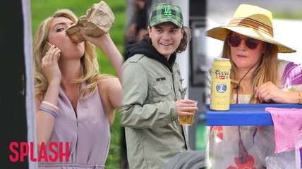 Your Favorite Celebs Supporting the Red, White, and Brew
