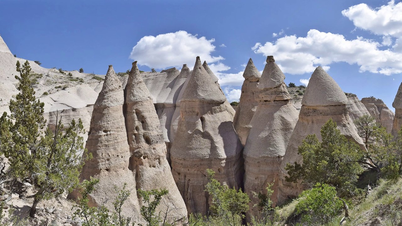 Parc de Kasha - Katuwe Tent Rocks National Monument - Nouveau Mexique