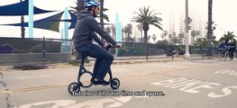 Smacircle S1, la bici eléctrica que te cabe en la mochila
