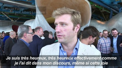 Samuel Forey blessé en Irak remporte le prix Albert Londres 2017