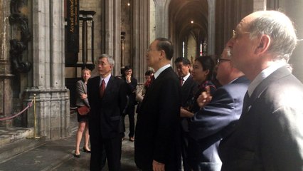 Délégation chinoise à Mons