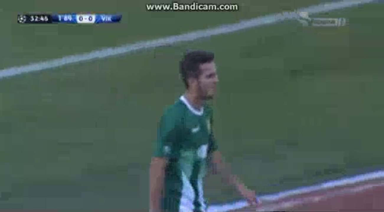 Blerand Kurtishaj Gets Red Card HD - KF Trepca 89 0-0 Vikingur Gota - 04.07.2017 HD
