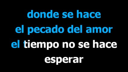 Entrega de amor -  Los Angeles Azules  - Karaoke -  Letra