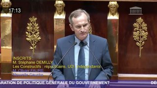 Réponse à la déclaration de politique générale d'Edouard Philippe • Stéphane Demilly • 4 juillet 2017