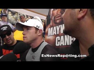 canelo alvarez some of my sparring partners could not hang with me - EsNews Boxing