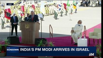 THE RUNDOWN | India' s PM Modi arrives in Israel | Tuesday, July 4th 2017
