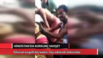 Hindistan'da korkunç vahşet!