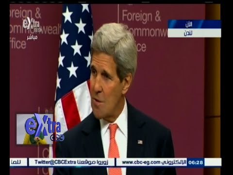#غرفة_الأخبار | ‎‎مؤتمر صحفي لوزيري خارجية الولايات المتحدة وبريطانيا ورئيس الوزراء العراقي