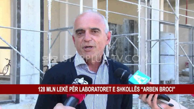128 MLN LEKË PËR LABORATORET E SHKOLLËS “ARBEN BROCI”
