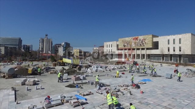 Report TV - Veliaj: Sheshi ‘Skëndërbej’ do të hapet për publikun më 10 qershor