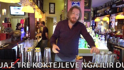 Report Tv -Rreze Dielli,Pergatitja e koktejleve nga Ilir Dushkaj 28 Mars