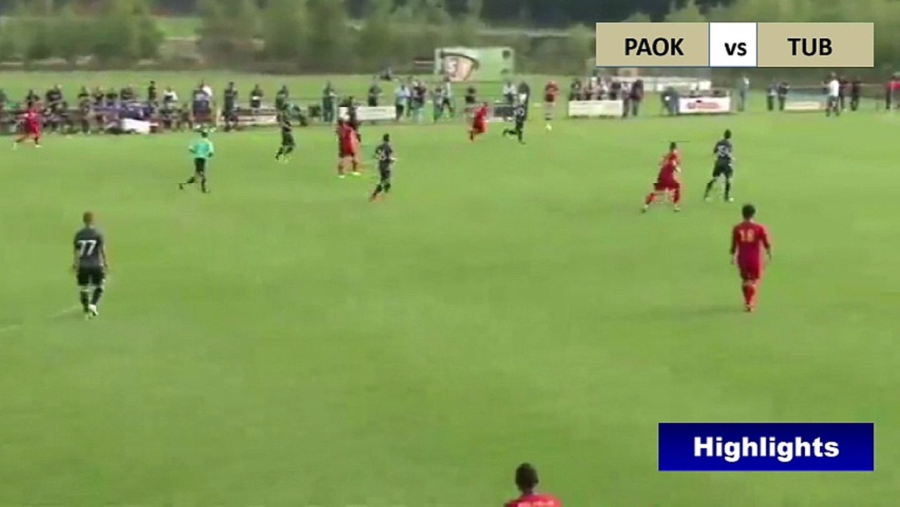 2-0 Pedro Henrique  Goal – PAOK 2-0 AFC Tubize – 04.07.2017