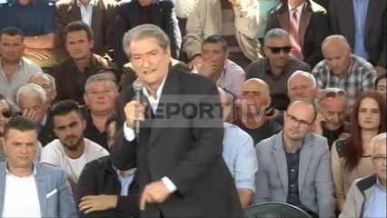 Report TV - Berisha: Edi Rama dorëzohu, ose do të fshijmë nga faqja e dheut