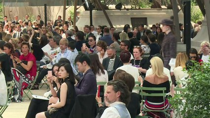 Lagerfeld presents haute couture Chanel show