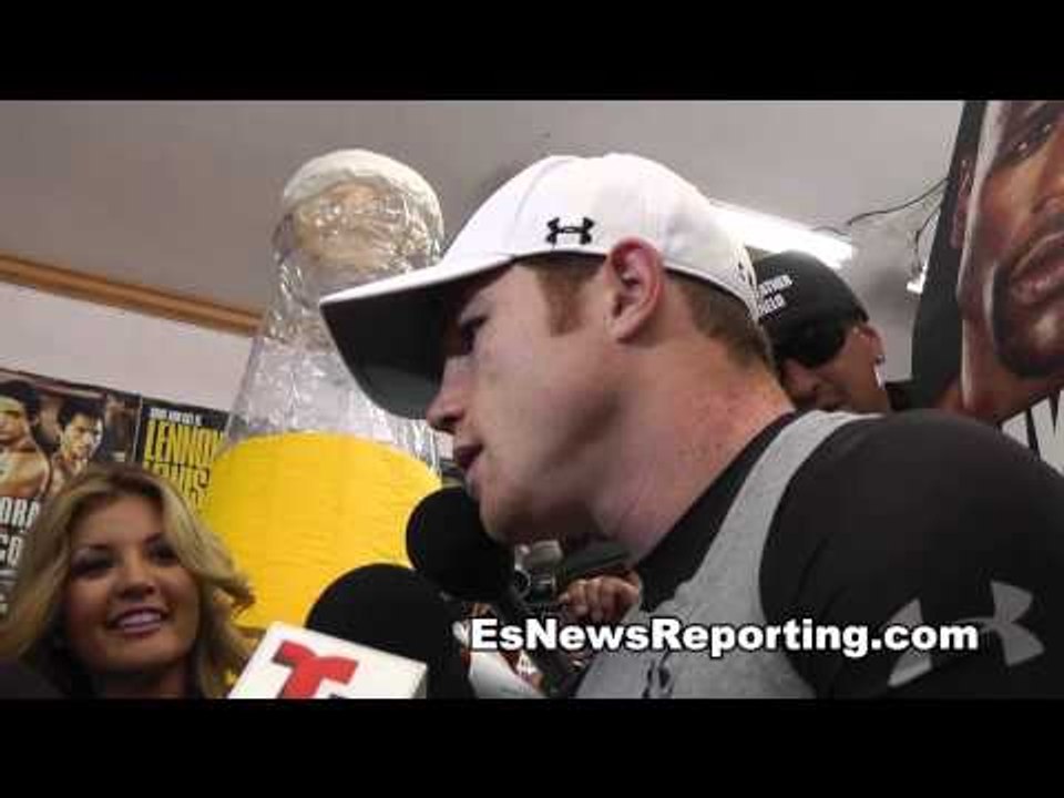 canelo alvarez on fighting floyd mayweather boxeo - EsNews Boxing