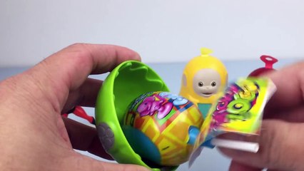 Teletubbies Stacking Cups Bubble Guppies Surprise Play-Doh Kinder Shopkins Huevos Sorpresa