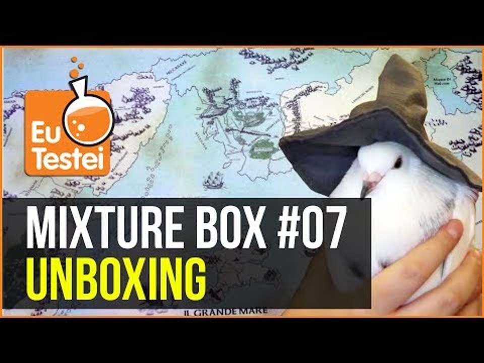 Gandalf em peso nessa Mixture Box #07 - Unboxing EuTestei