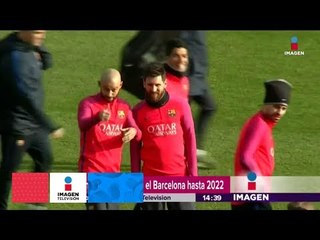 Messi firmaría contrato millonario con el Barcelona | Pablo Carrillo