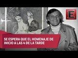 Homenaje a José Luis Cuevas, en Palacio de Bellas Artes