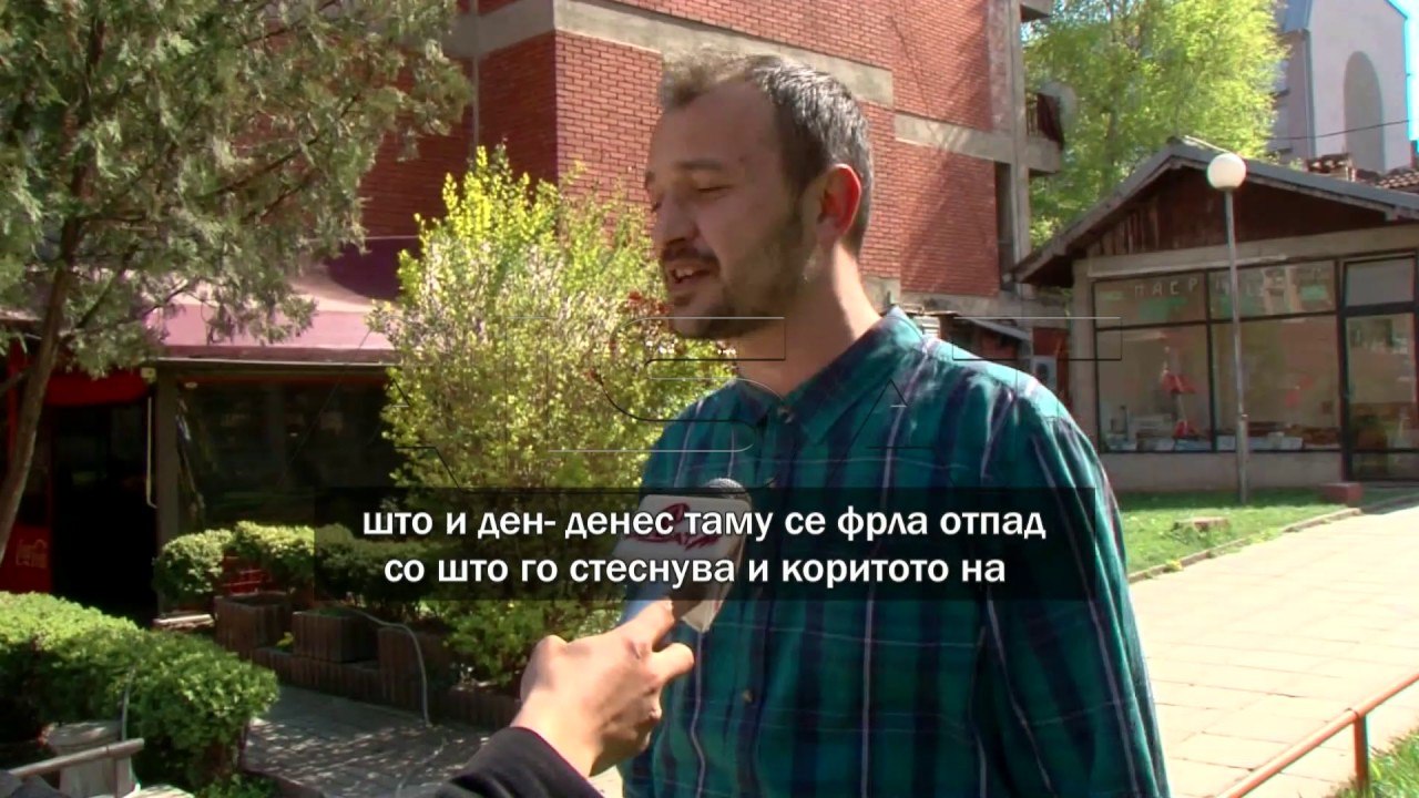 Тетово, коритото на реката Шкумбин претворено во депонија