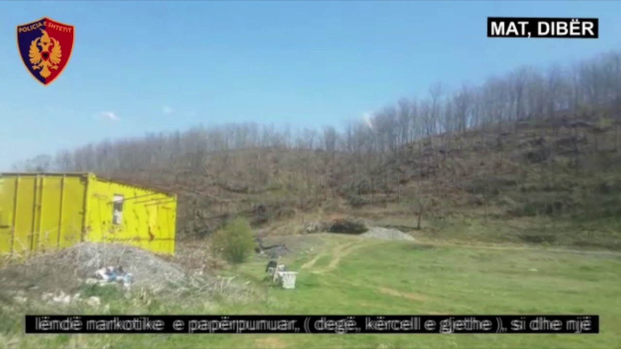 Detaje nga operacioni në Burrel, dy ton drogë u kapën në tunel